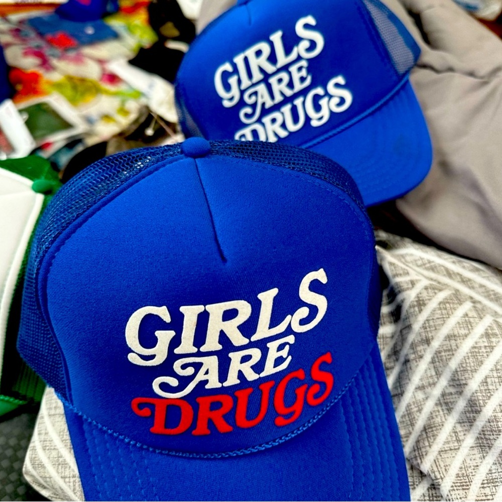 Girls Are Drugs Trucker Hats
